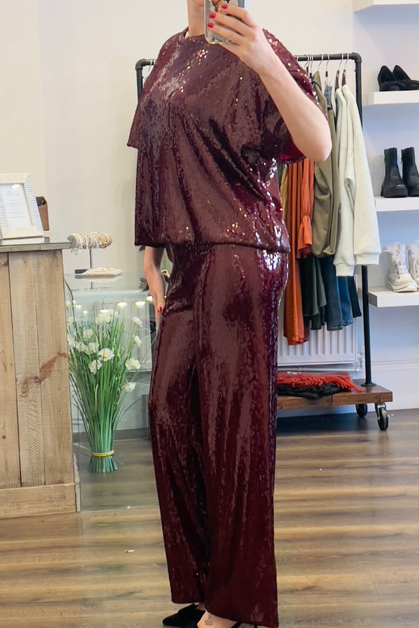 Sequin Trousers