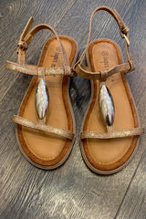 Strappy Flat Sandal