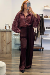 Ballon Sleeve Blouse