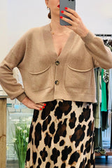 V Neckline Cardigan