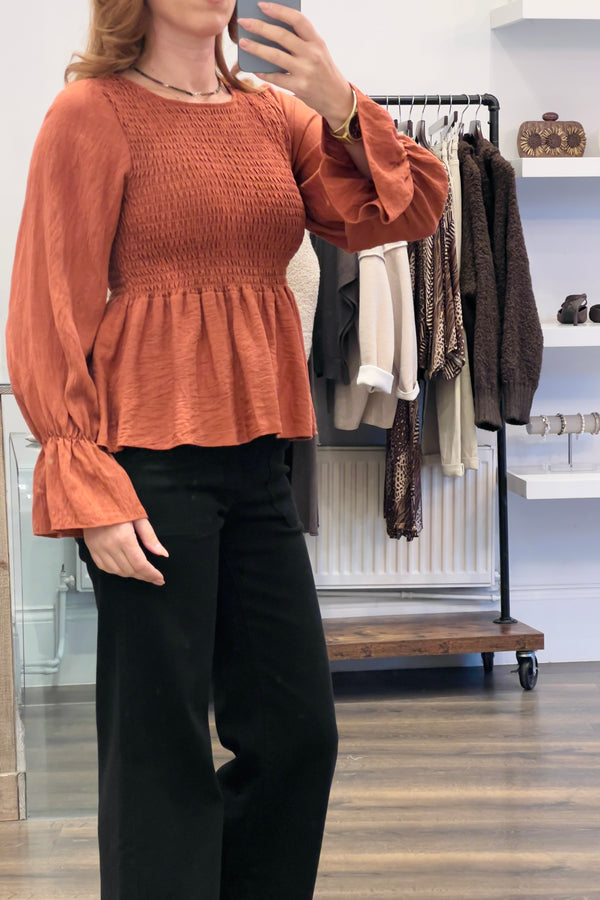 Shirred Top