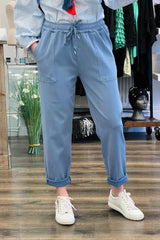 Baggy Front Pocket Trousers