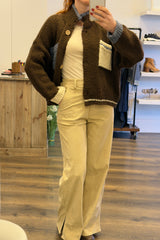 Patch Pocket Knit Cardigan