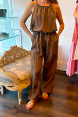 Pearl Halter Neck Jumpsuit