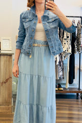 Fitted Denim Jacket