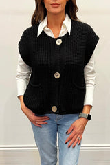 Chunky Knit Waistcoat