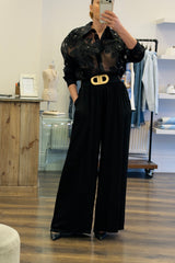 Applique Flower Shirt