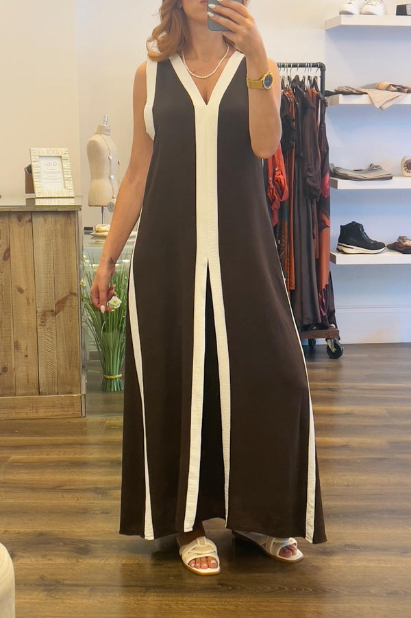 Panel Maxi Dress