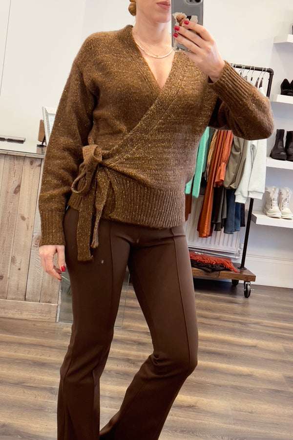 Wrap Knit Cardigan