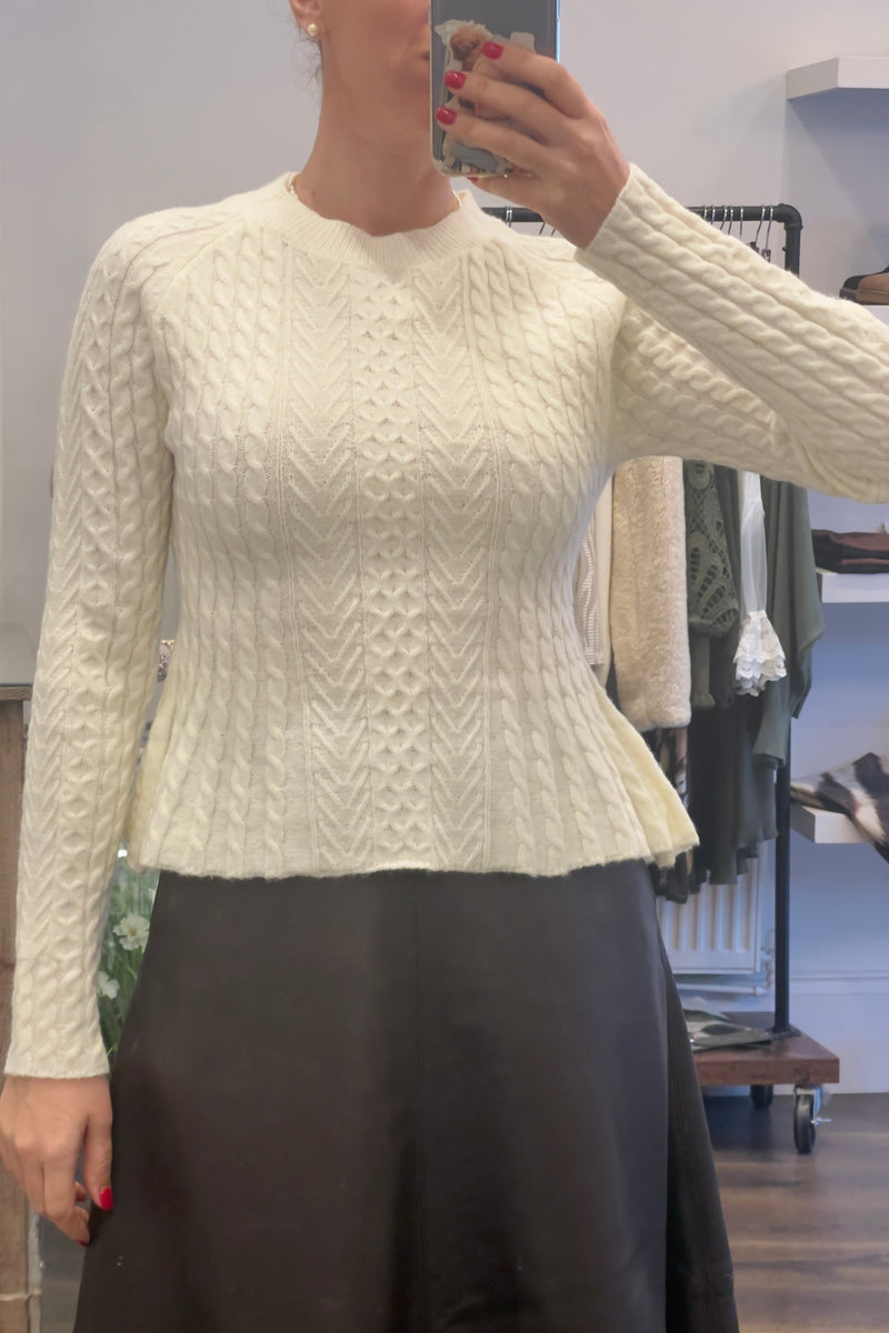 Peplum Style Knit
