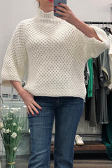 High Neck Soft Knit