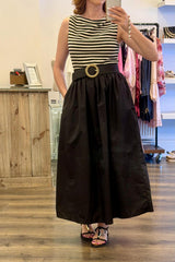Striped Midi Dress
