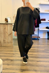 Button Loungewear Set