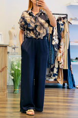 Print Short-Sleeve  Shirt