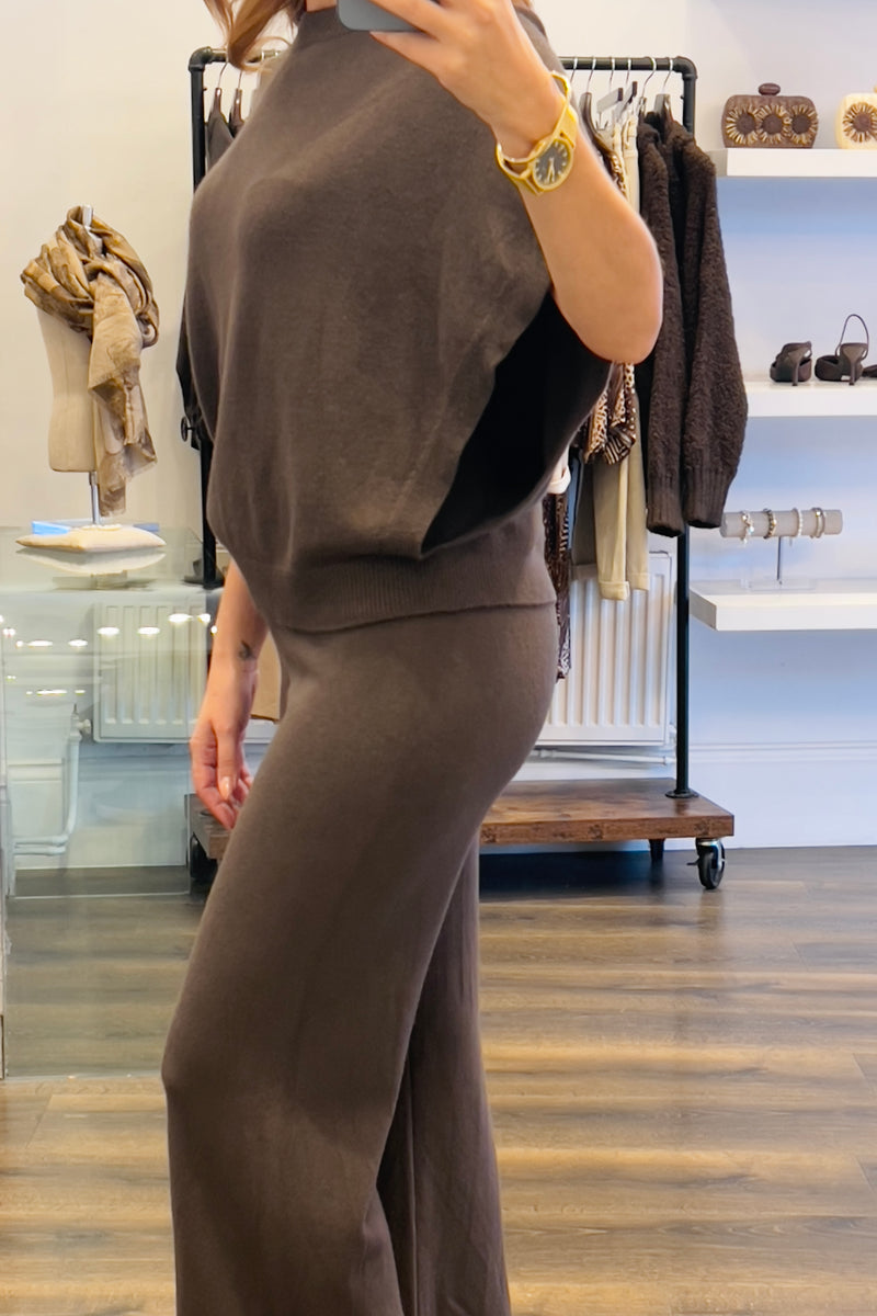 Round Neck Loungewear Set
