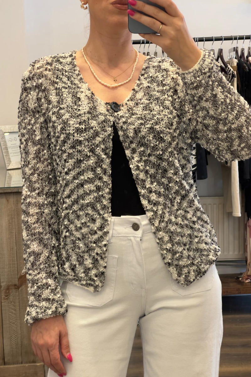 Ribbon Cardigan