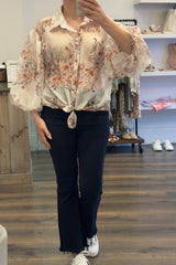 Floral Tye Shirt