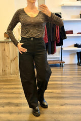 Miss Bon Barrel Denim Jeans