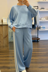 Wide Leg Loungewear Set