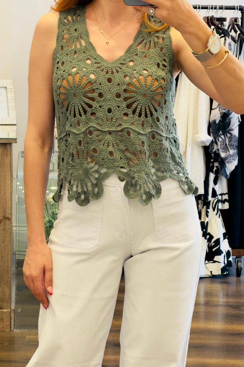 Crochet Vest