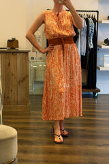 Tie Front Midi Dress