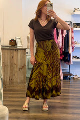 Print Skirt Dress