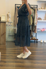 Polka Dot Midi Dress