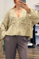 Diamond Buttons Cardigan