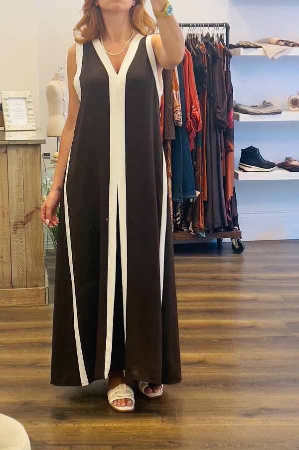 Panel Maxi Dress