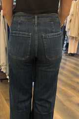 Front Pocket Flare Jeans