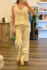 Beaded Crochet Camisole
