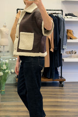 Faux Leather Crop Jacket