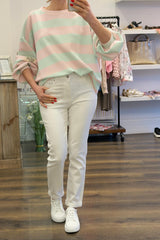Stripe Sweatshirt