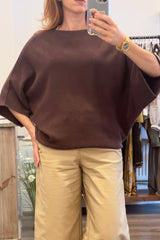 Boat Neck Soft Knit