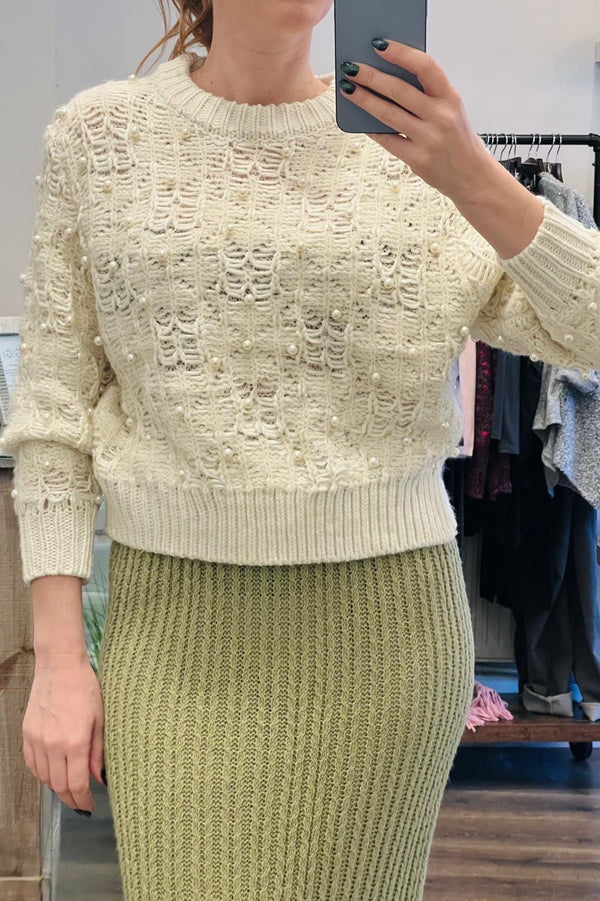 Pearl Knitted Jumper