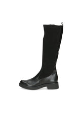 Caprice Leather Stretch Knee Boots