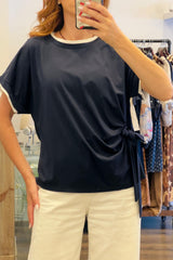 T-Shirt With Knotted Detail