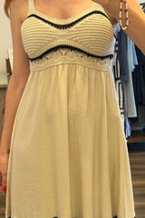 Crochet Bodice Dress