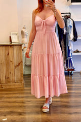 Tye Front Strappy Dress