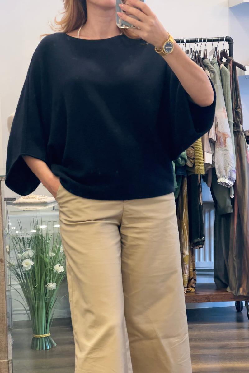 Boat Neck Soft Knit