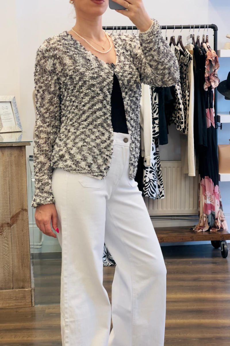 Ribbon Cardigan