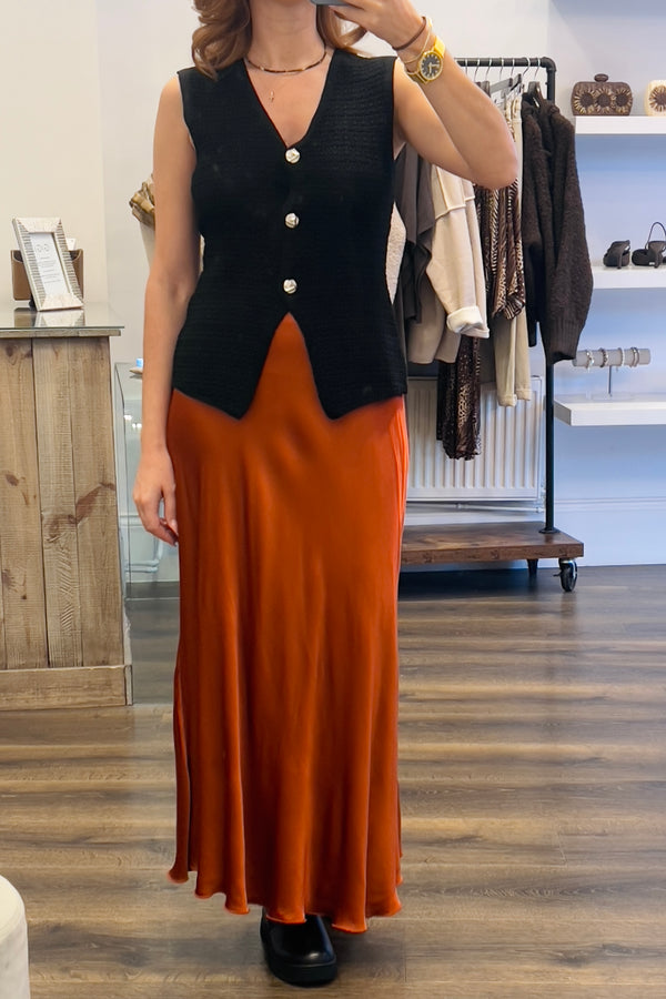 Satin  Skirt