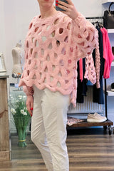 Oversized Crochet Knit