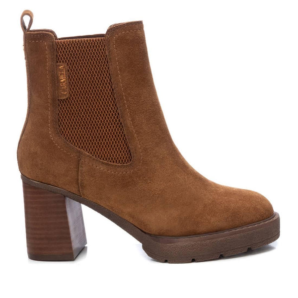 Platform Suede Ankle Boot