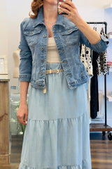 Fitted Denim Jacket