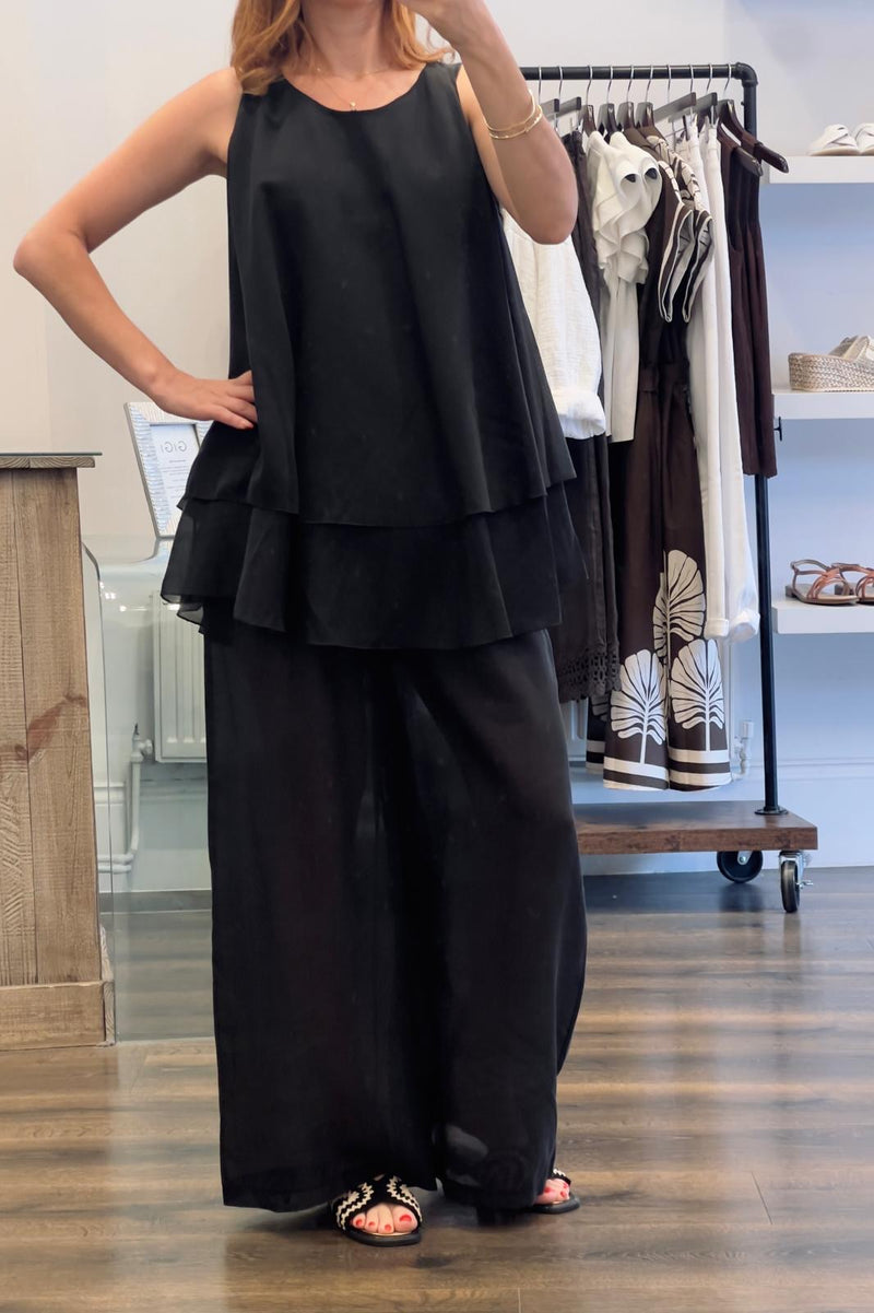 Co-Ord Cami Trousers Set