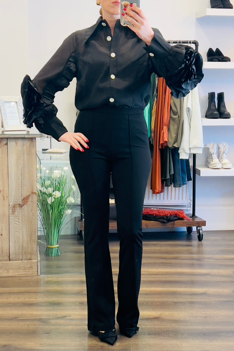 Rose Sheer Shirt