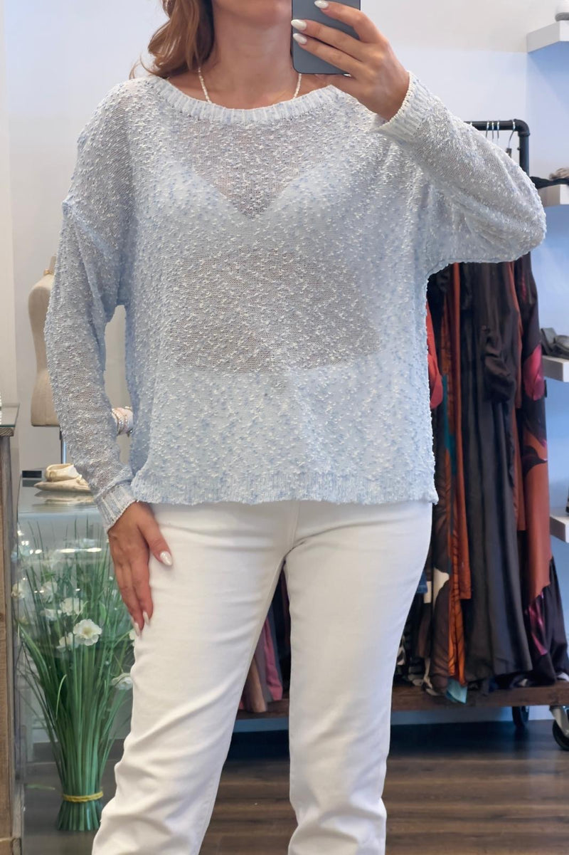 Sheer Knit Top