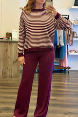 Striped Knit Jumper