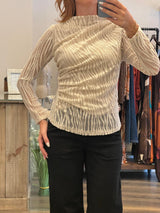 Lace Asymmetrical Top